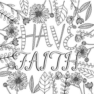 Color Me Blessed Adult Coloring Book for Inspiration
