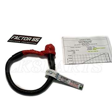 Proper Spec Factor 55 Extreme Duty Soft Shackle Red