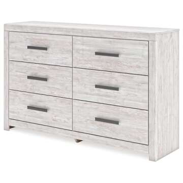 Signature Design by Ashley Cayboni Vintage 6 Drawer Dresser