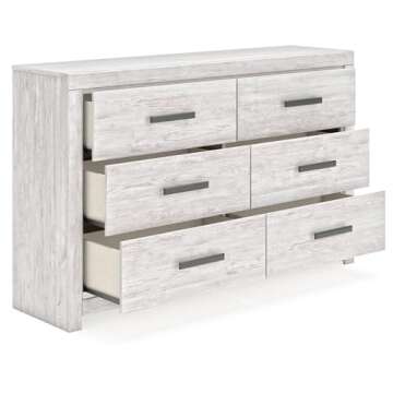Signature Design by Ashley Cayboni Vintage 6 Drawer Dresser