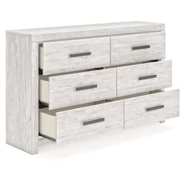 Signature Design by Ashley Cayboni Vintage 6 Drawer Dresser
