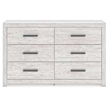 Signature Design by Ashley Cayboni Vintage 6 Drawer Dresser