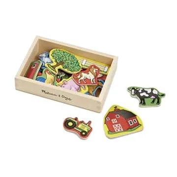 Fun & Educational Melissa & Doug Farm Magnets Set