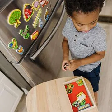 Fun & Educational Melissa & Doug Farm Magnets Set