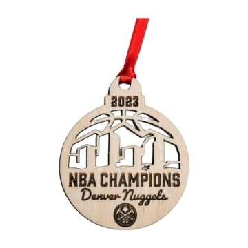 Nuggets 2022 NBA Championship Ornament for Fans