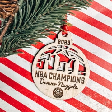 Nuggets 2022 NBA Championship Ornament for Fans