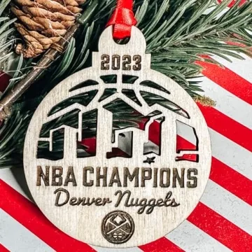 Nuggets 2022 NBA Championship Ornament for Fans