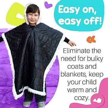 Birdy Boutique Kids Car Seat Poncho – Warm, Safe & Stylish