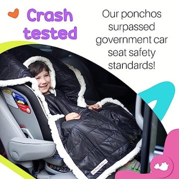 Birdy Boutique Kids Car Seat Poncho – Warm, Safe & Stylish