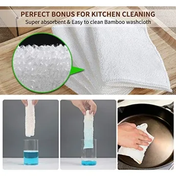 Herda 316L Cast Iron Scrubber Large Chainmail Cleaner