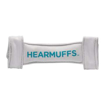 Lucid Audio HearMuffs Baby Hearing Protection (Over-The-Ear Sound Protection Ear Muffs Infant/Toddler/Child), One Size, White