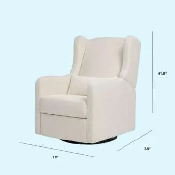 Stylish DaVinci Arlo Recliner and Swivel Glider for Nurseries