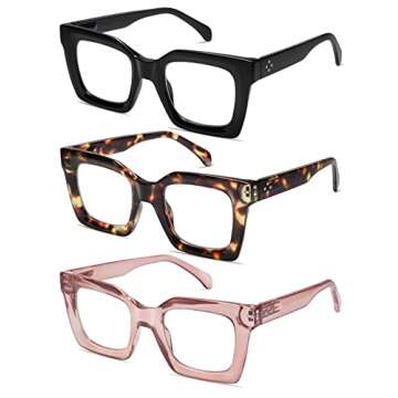 Stylish Retro Blue Light Blocking Glasses for All