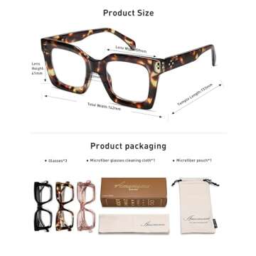 Stylish Retro Blue Light Blocking Glasses for All