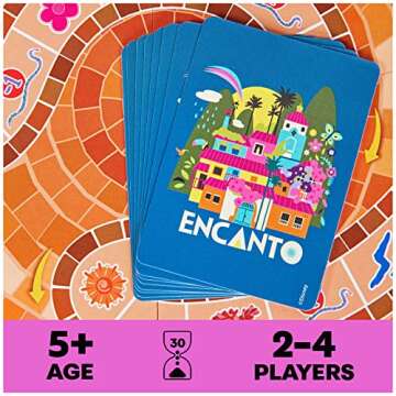 Disney Encanto House of Charms Family Board Game for Everyone