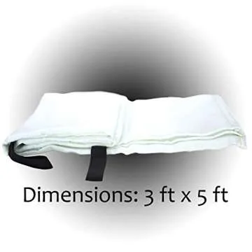 Parcil Distribution PD-452 Emergency Fire Blanket Car Emergency Kit Fire Extinguisher for Home & Kitchen, Woven Fiberglass Household Essentials, Chemical Free, No Mess, Heat Resistant Blanket, Large