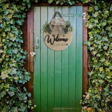 Condorpasea 3D Welcome Sign for Front Door Decor