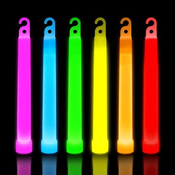 30 Ultra Bright Glow Sticks - Perfect for Parties, Camping, and Emergencies
