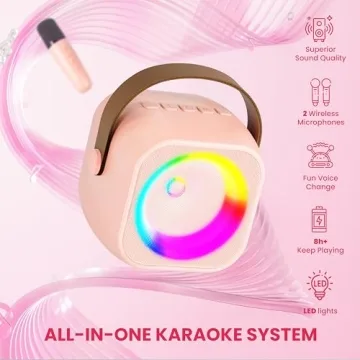 Mini Karaoke Machine - Fun for Kids and Adults!