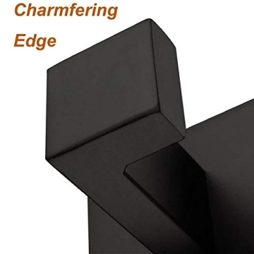 Nolimas Matte Black Towel Hooks - Durable & Stylish Solution