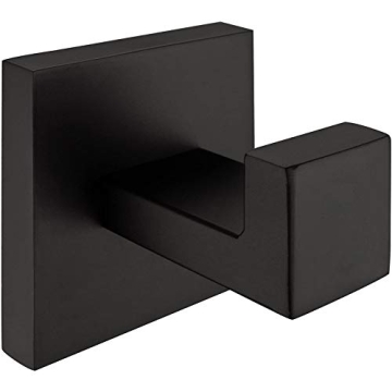Nolimas Matte Black Towel Hooks - Durable & Stylish Solution