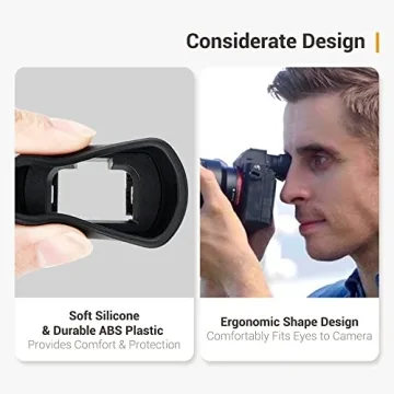 Comfortable Silicone Eyecup for Sony Cameras