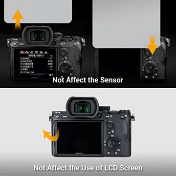 Comfortable Silicone Eyecup for Sony Cameras