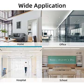 Door Stoppers, 4 Pack Premium Rubber Stoppers Wedge, Stops for Carpet Heavy Duty Door, Bottom of on Tile, Concrete, Carpet, Wooden Floor (Black)