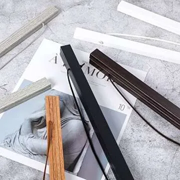 Benjia 20x30 20x28 Poster Frame, Magnetic Light Wood Frame Hanger for Photo Picutre Canvas Artwork A...