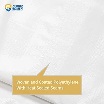 GUARD SHIELD Waterproof Tarp 6x8 Feet Durable Cover