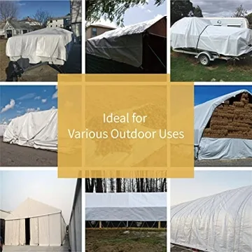 GUARD SHIELD Waterproof Tarp 6x8 Feet Durable Cover