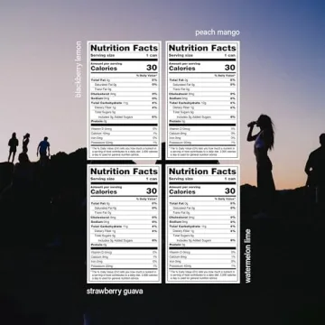 Hiyo Organic Social Tonic Variety Pack - 12 Pack