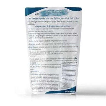 200 Grams INDIGO POWDER For Hair Dye/Color - The Henna Guys