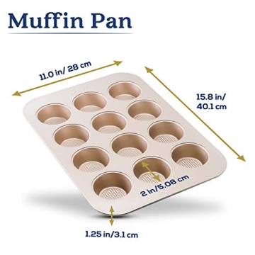 Ultra Cuisine Muffin Pan - Nonstick & Durable Design