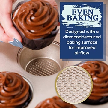 Ultra Cuisine Muffin Pan - Nonstick & Durable Design