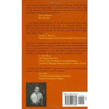 Championship Bodybuilding: Chris Aceto's Comprehensive Guide for All Levels