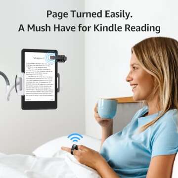 Remote Control Page Turner: Effortless Reading for Kindle & Kobo eReaders