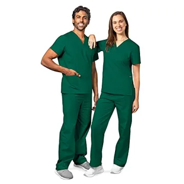 Adar Uniforms Unisex Scrubs - Comfortable & Stylish Set