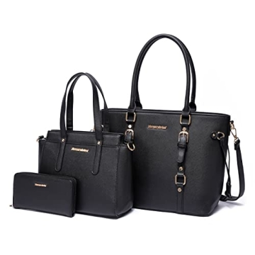 Montana West Women’s 3 Piece Tote & Wallet Set
