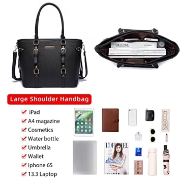 Montana West Women’s 3 Piece Tote & Wallet Set