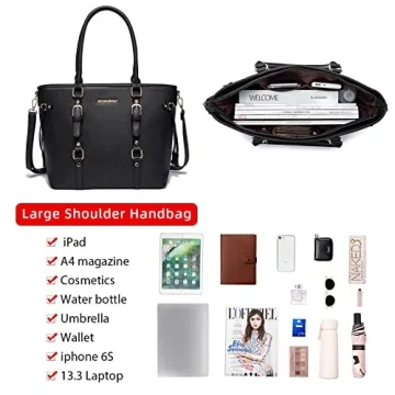 Montana West Women’s 3 Piece Tote & Wallet Set