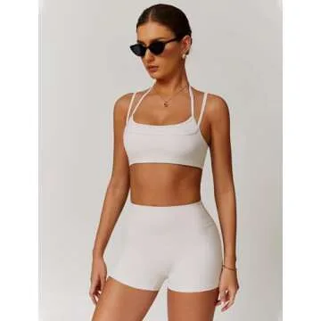 Stylish QBGJTD Two Piece Workout Sets for Women