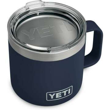 YETI 14 oz Insulated Stainless Steel Mug with Lid