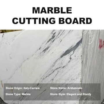 Koville Marble Cutting Board - Stylish Culinary Essential