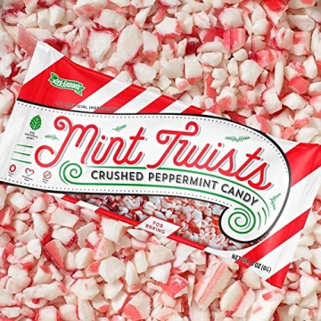 Atkinson's Crushed Peppermint Candy 8 oz Bag