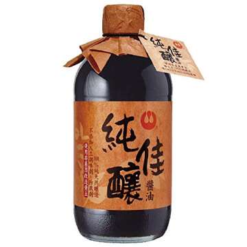 Taiwan WAN JA SHAN Soy Sauce 450ml - Authentic Flavor