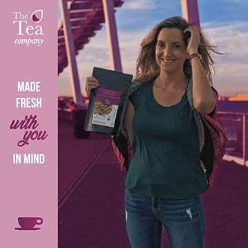 Organic Rose Chamomile Lavender Tea for Relaxation