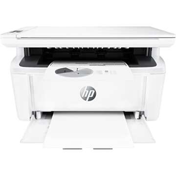 HP Laserjet Enterprise M406dn Compact Monochrome Laser Printer with Webcam - Fast Duplex Printing, U...