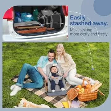 AMKE CooCon Baby Bouncer - Ergonomic & Portable Seat