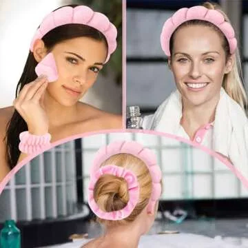 Araluky Spa Headband Set for Beauty and Skincare Lovers